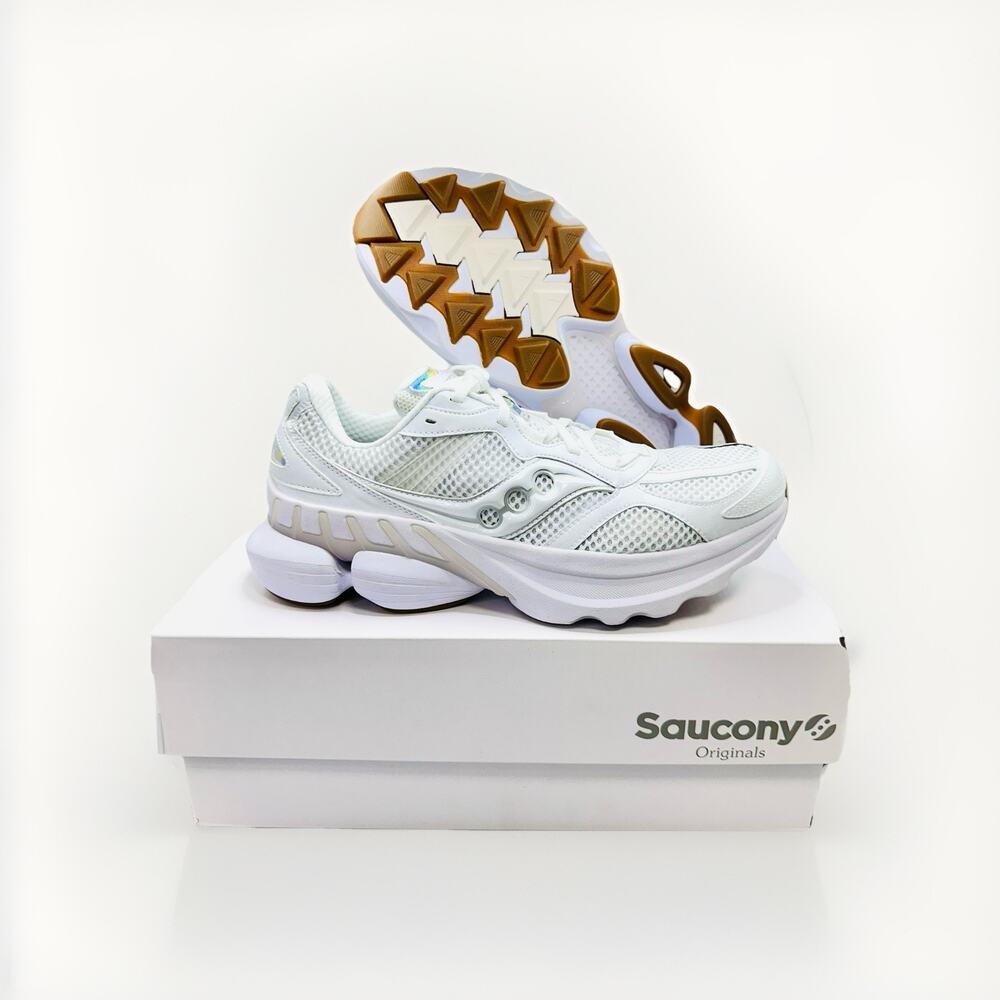 Saucony GRID NXT White Men’s Running Shoes Sneakers (S70797-4) | Size 10.5 US